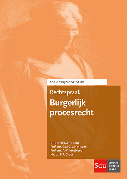 9789012402415 Rechtspraak Burgerlijk procesrecht