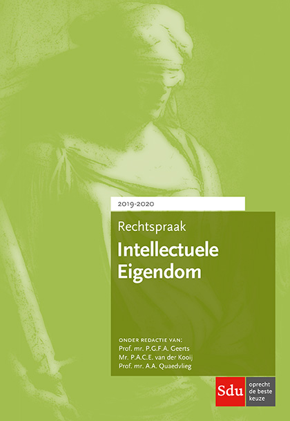 9789012403856 Rechtspraak Intellectuele Eigendom 20192020