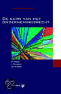 9789013026856 De kern van het ondernemingsrecht  druk 1