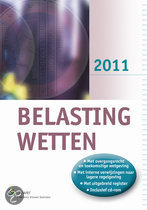 9789013076660 Belastingwetten 2011  CDROM  druk 1