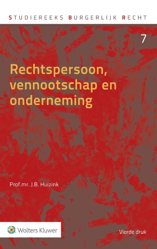 9789013137415 Rechtspersoon vennootschap en onderneming