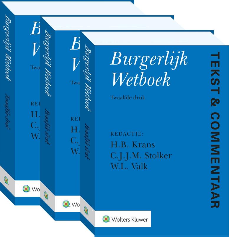 9789013139457 TekstCommentaar Burgerlijk Wetboek