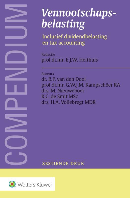 9789013141368 Compendium Vennootschapsbelasting