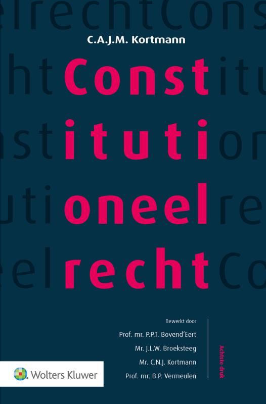9789013148756 Constitutioneel recht