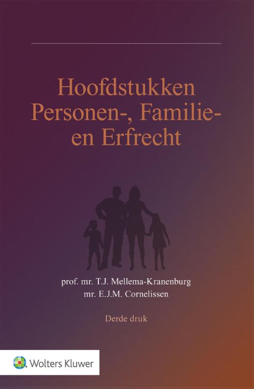 9789013149340 Hoofdstukken Personen Familie en Erfrecht