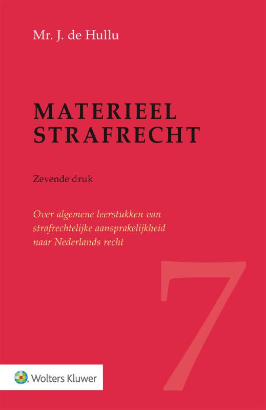 9789013149999 Materieel strafrecht