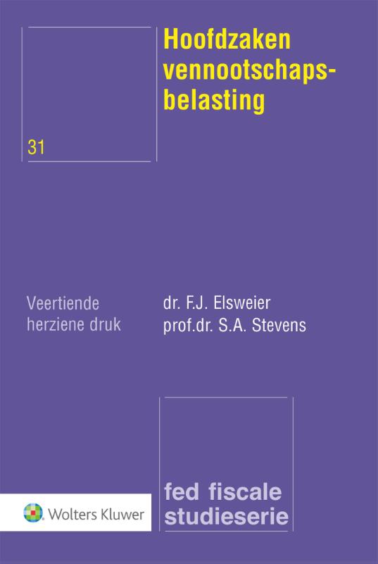 9789013150261 Hoofdzaken vennootschapsbelasting