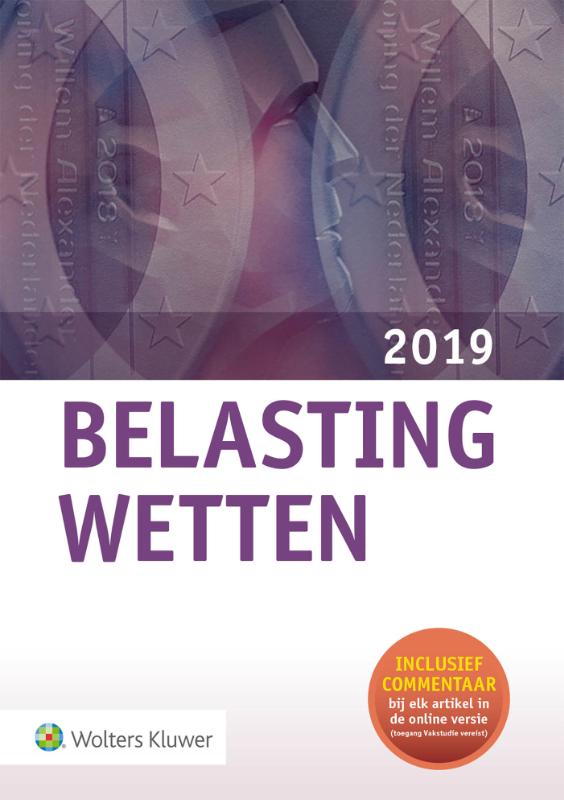 9789013150421-Belastingwetten---pocketeditie-2019