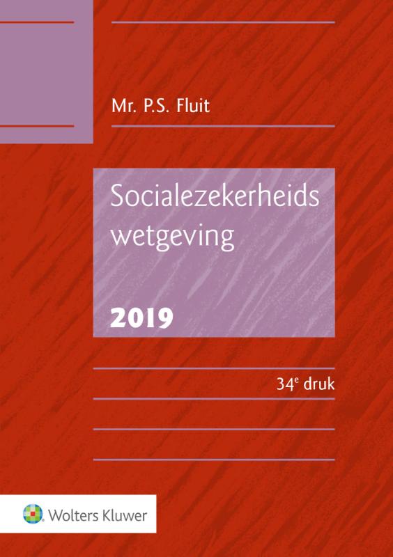 9789013152371 Socialezekerheidswetgeving 2019