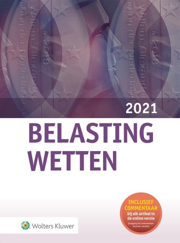 9789013161144 Belastingwetten 2021
