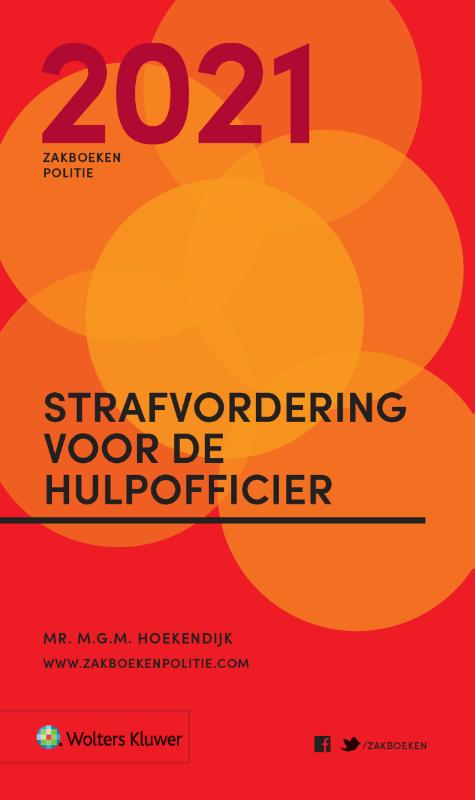 9789013162332 Zakboek Strafvordering voor de Hulpofficier 2021