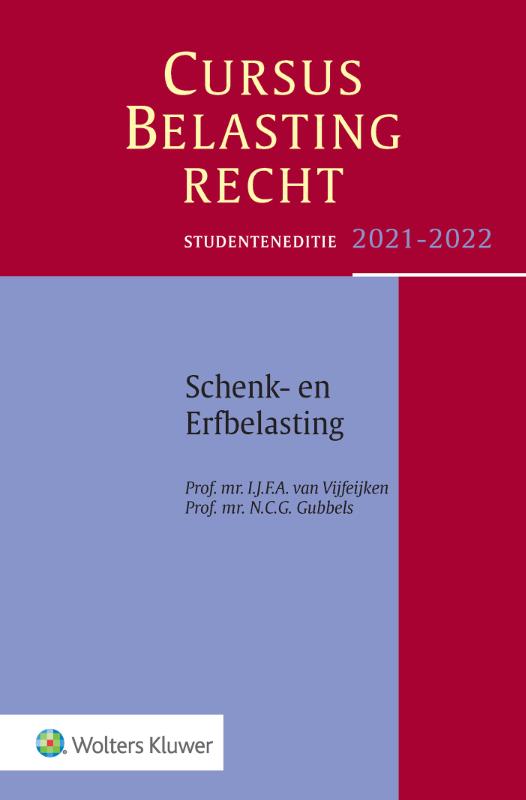 9789013163513 Cursus Belastingrecht Studenteneditie 20212022