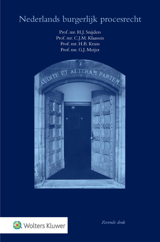 9789013163919 Nederlands burgerlijk procesrecht gebonden editie
