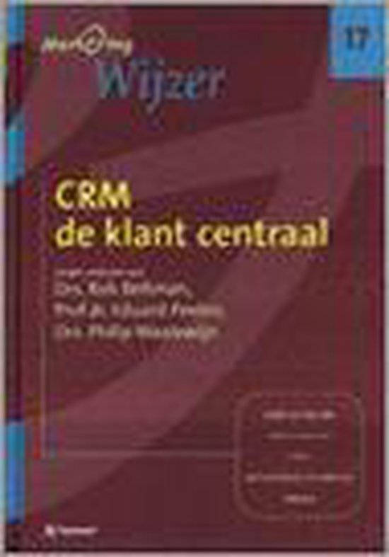 9789014071275 CRM  de klant centraal  druk 1