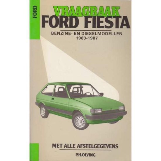 9789020119763 Vraagbaak Ford Fiesta