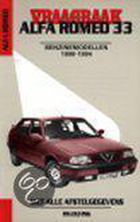9789020129212 Vraagbaak Alfa Romeo 33  benzinemodellen 19901994