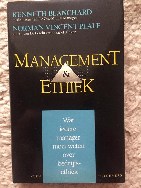 9789020418484 Management en ethiek