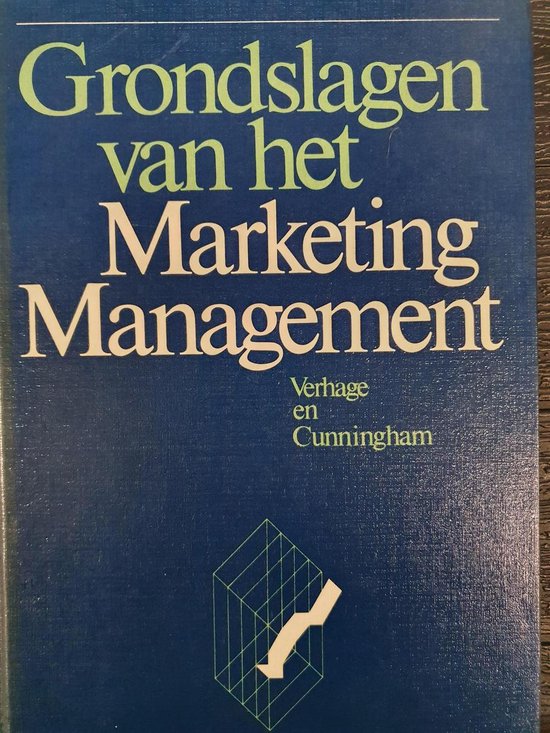9789020713077 Grondslagen van het marketing management
