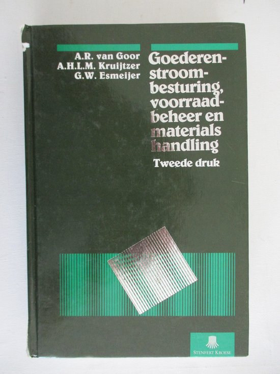 9789020722772 Goederenstroombesturing voorraadbeheer enz  druk 2