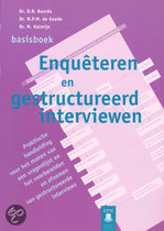 9789020730869 Enqueteren en gestructureerd interviewen  Basisboek  druk 1