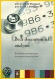 9789020731521 Bedrijfseconomische analyses  Opgaven en uitwerkingen  druk 4