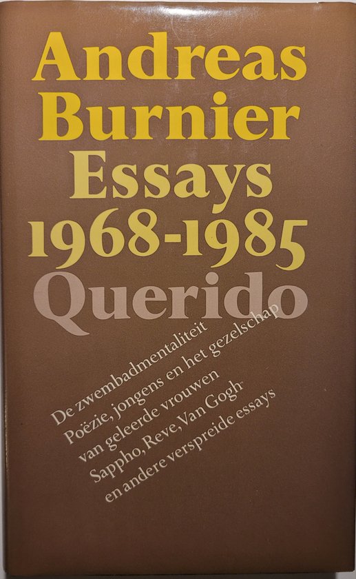 9789021455518 Essays 19681985