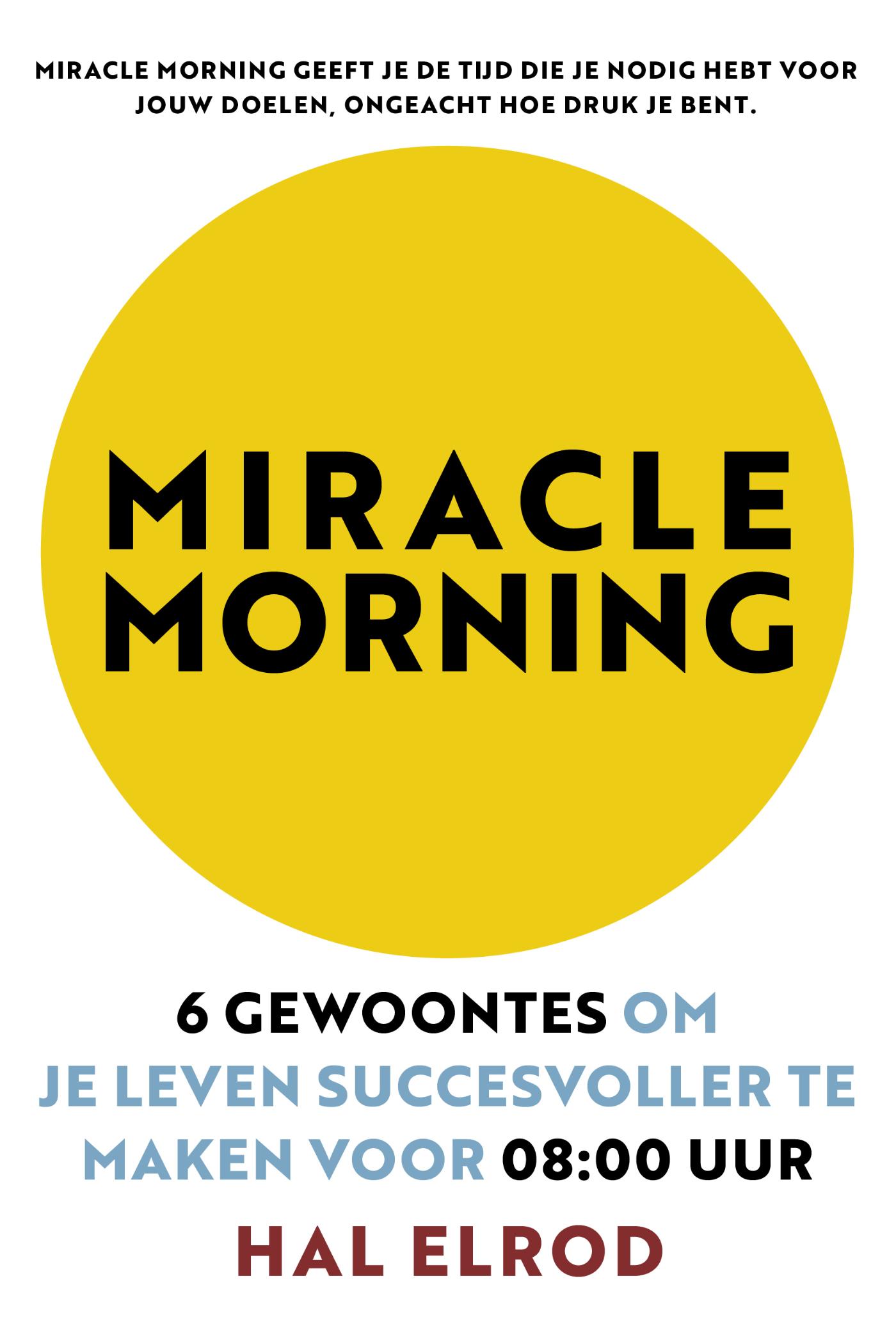 9789021572291 Miracle Morning