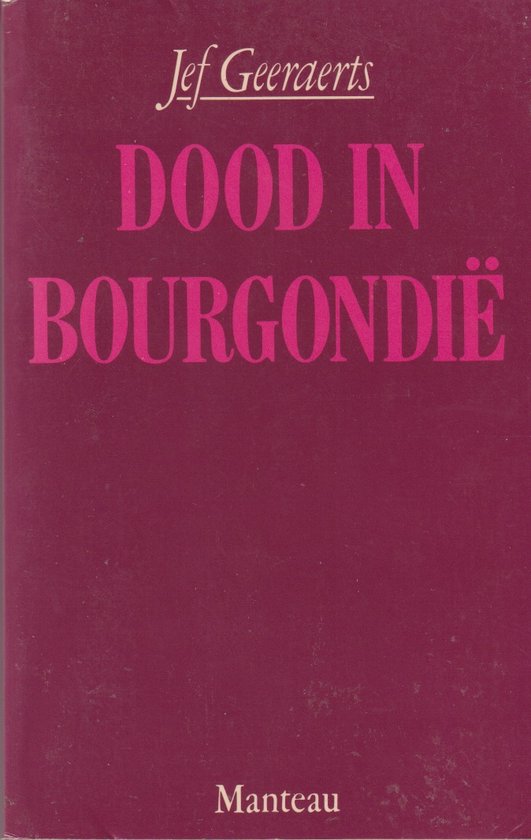 9789022312322 Dood in bourgondie