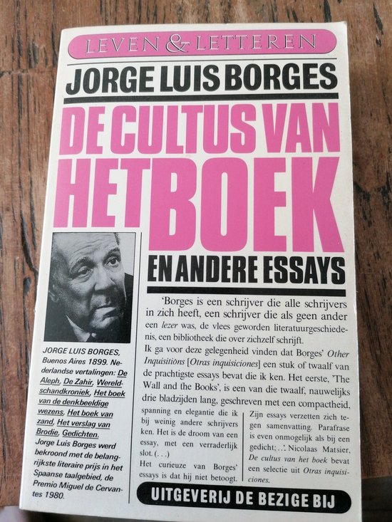 9789023415404 De cultus van het boek en andere essays
