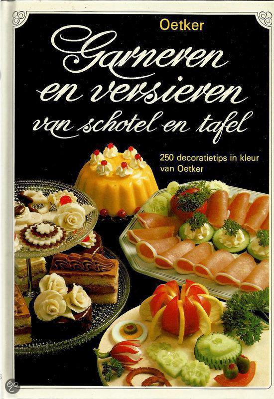 9789024323319 Garneren en versieren van schotel en tafel