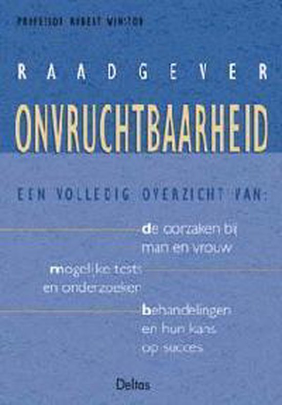 9789024378050 Raadgever onvruchtbaarheid