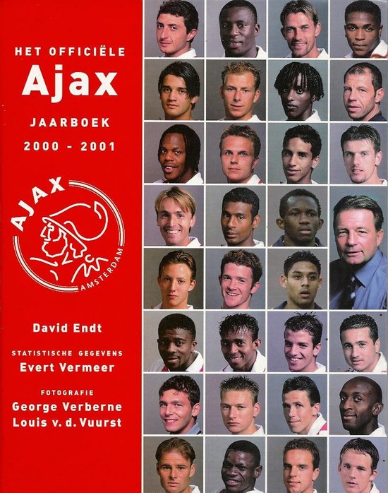 9789024543397 Officiele ajax jaarboek 2000 2001
