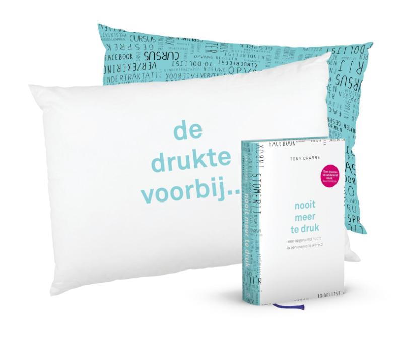 9789024576395 Nooit meer te druk  kussensloop gesealed