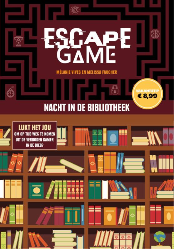 9789024585564 Nacht in de bibliotheek
