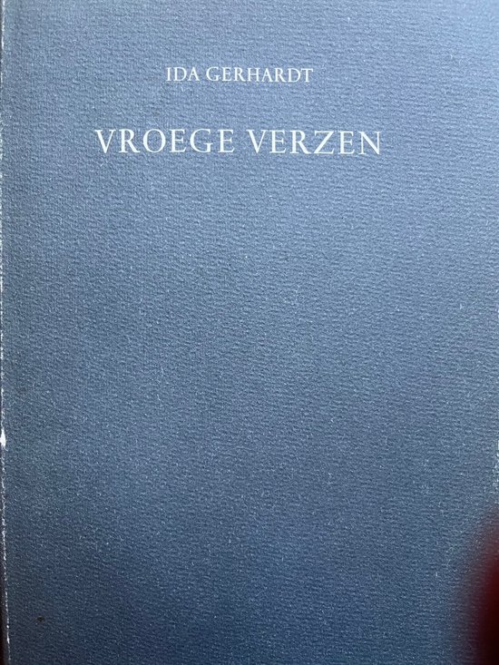 9789025381073 Vroege verzen
