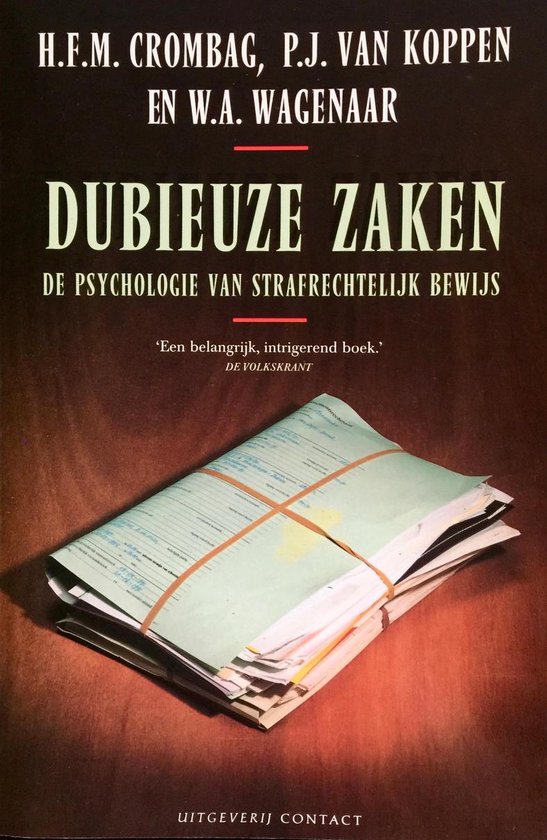 9789025408831 Dubieuze zaken