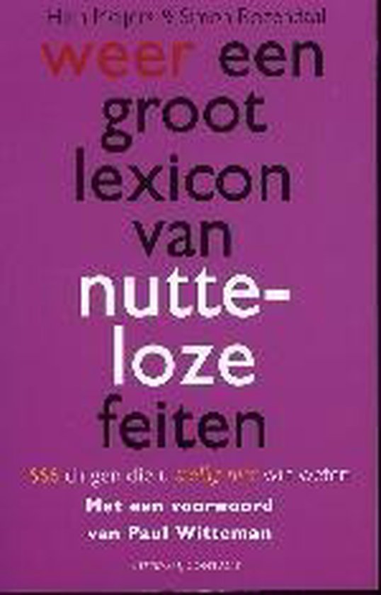 9789025426569 Weer een groot lexicon van nutteloze feiten