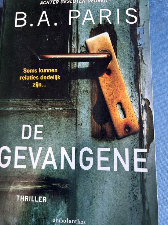 9789026362873 De gevangene  special Vriendenloterij