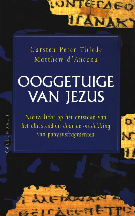 9789026606489 Ooggetuige van Jezus