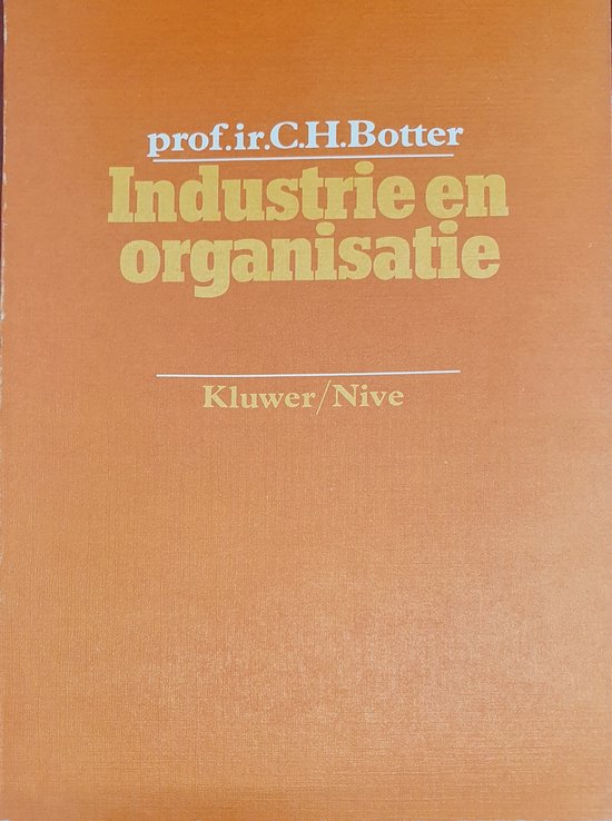 9789026712555 Industrie en organisatie