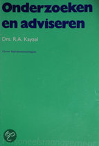 9789026718922 Onderzoeken en adviseren  deel Onderzoeken en adviseren  druk 1