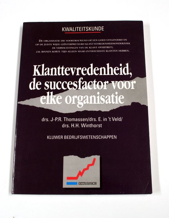 9789026720284 Klanttevredenheid de succesfactor voor elke organisatie  druk 1