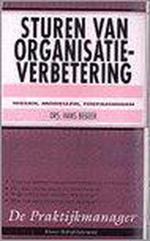 9789026728907 Sturen van organisatieverbetering