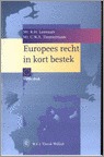 9789027150868 Europees recht in kort bestek  druk 5