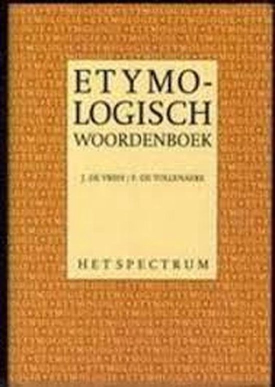 9789027429476 Etymologisch woordenboek