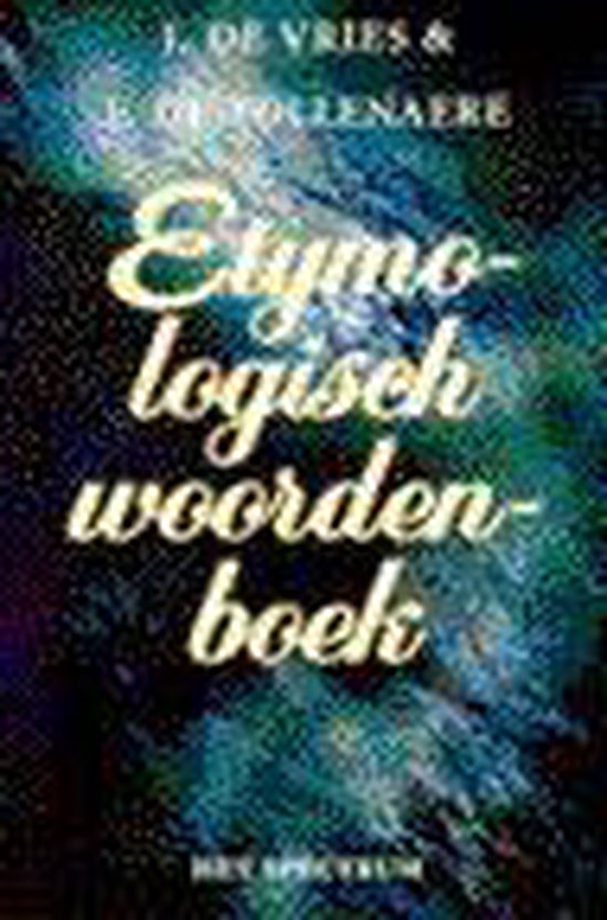 9789027456595 Etymologisch woordenboek