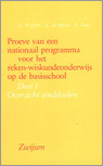 9789027613981 Proeve nationaal progr rekenonderwijs 1