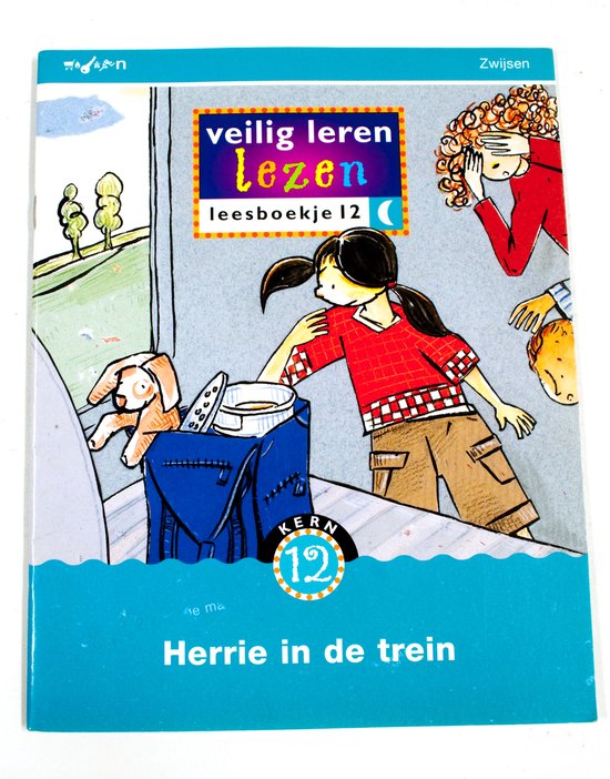 9789027650122 Veilig leren lezen 12 Herrie in de trein Leesboekje maanversie