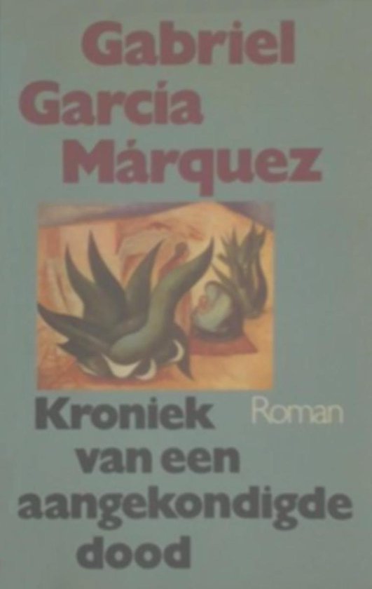 9789029022019 Kroniek aangekondigde dood