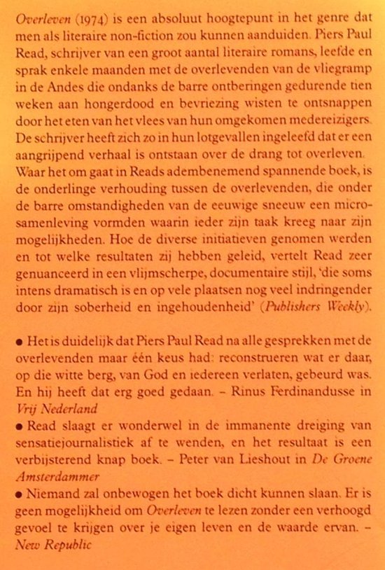 9789029026734 Overleven verhaal vliegramp in de andes